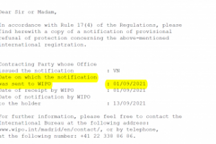 How to overcome the refusal Notice of Madrid trademark designating Vietnam