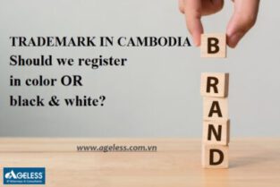 Should we register trademark in Cambodia in color  OR in black & white?