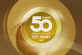 TOP 50 công ty niêm yết tốt nhất Việt Nam năm 2022 do Forbes xếp hạng